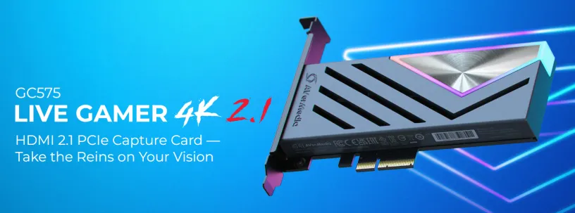 拡張カード Averted is Live gamer gc575 Live Gamer 4K 2.1 | AVerMedia