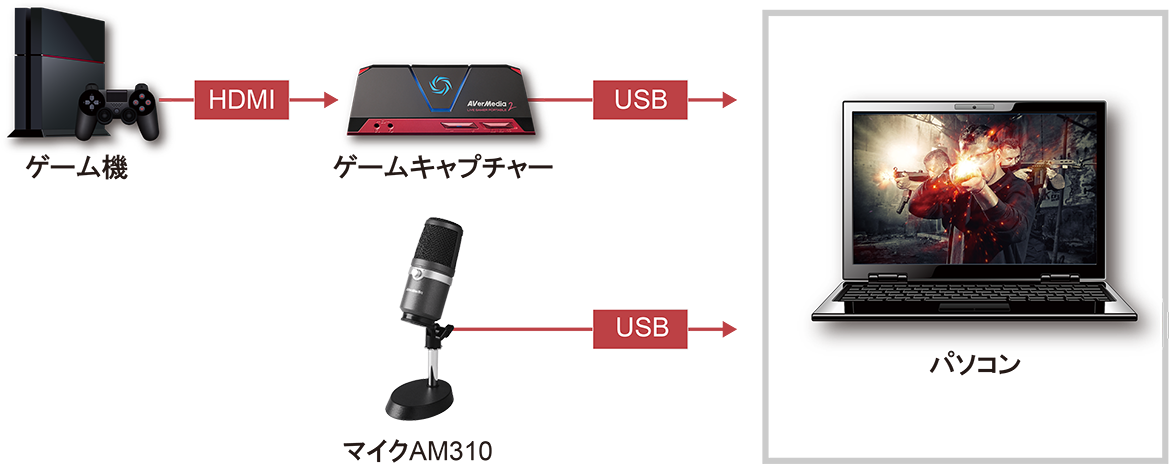 Amazon.co.jp: AVerMedia USBマイクロホン AM310 [ゲーム実況/ライブ動画配信  配信/録音に向いているコンデンサーマイクロホン 単一指向性マイク] SP751 : 楽器・音響機器