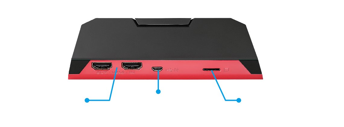 STRATボタンを押し、録画を開始します