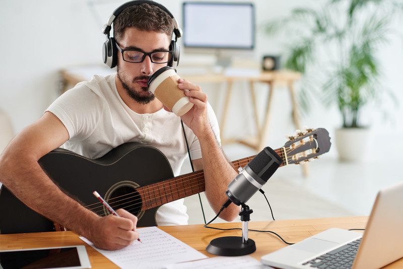 The AVerMedia AM310 USB Microphone is recommended for creators with basic audio needs.