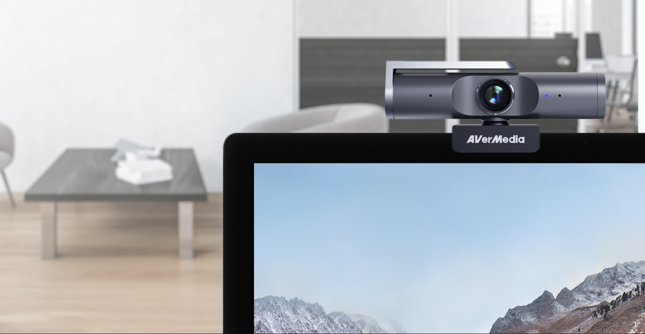 The AVerMedia PW515 4K webcam is popular among creators for its wide field of angle, high-quality video and AI enabled features.